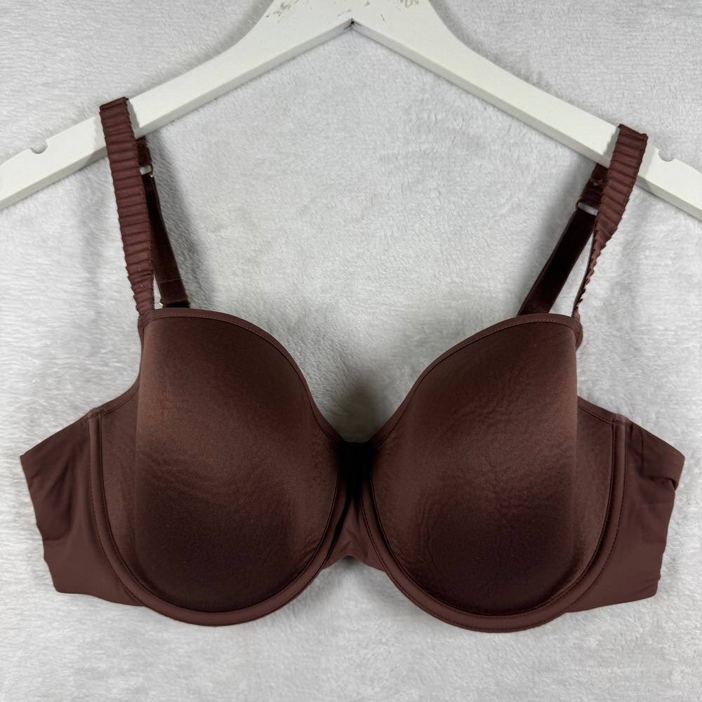 ThirdLove‎ 24/7 Classic T-Shirt Bra Brown Underwire Lightly Lined 38D RN139833